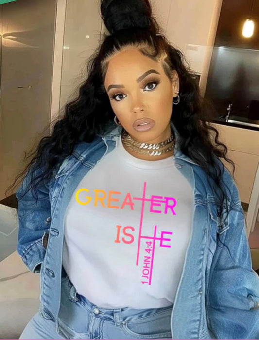 Greater is he